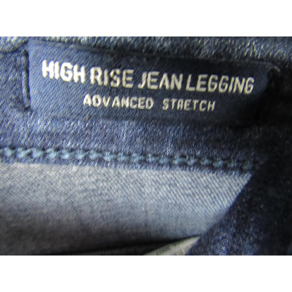 Hollister Women Jeans Size 0 Blue High Rise Jean Legging - Picture 6 of 6